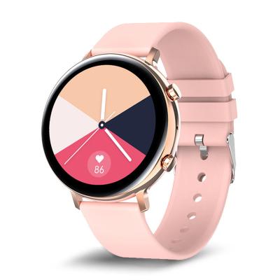 China GW33 Touch Screen 1.28 Inch Around Smartwatch Hd BT Call Music Life Fitness Tracker Ip68 Fashion Smart Watch Gw33 Smart Watch For Women for sale