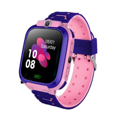 China 2022 New Product Touch Screen Kids Smart Watch E02 Phone Anti-lost Books Tracking 2G Wristband Gps Smart Wristwatch For Kids for sale