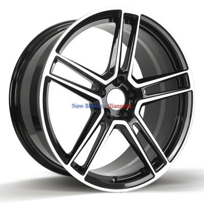 China ALLOY UU Factory Custom Universal Forged Black Wheels rims 18 inch 5x114.3, 18s rims 4 hole 5 holes for sale