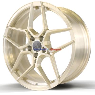 China ALLOY Design Custom Machined Face High Quality Luxury Monoblock 20inch Forged Wheels for sale