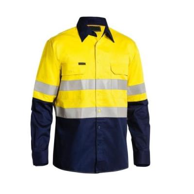 China Working Jackets Safety Workwear Shirts For Men With Reflective Tape for sale