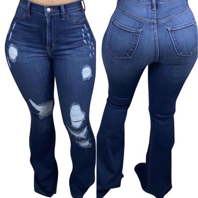 China Foma D8386 Drop Shipping 2020 Breathable Womens Jeans Casual Jeans Women Clothing for sale