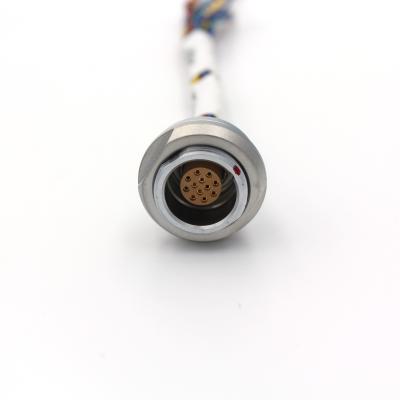 China auto impermeável do conector de 2K M12 que trava o soquete da aviação do conector de cabo IP68 à venda