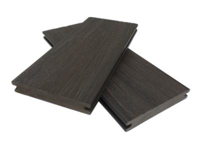 Κίνα Swimming Pool Exterior Wood Composite Lumber Decking Co Extrusion Solid WPC προς πώληση