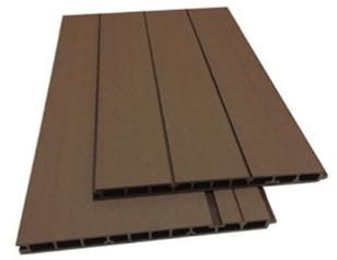 China Custom Backyard Outdoor WPC Wall Panel Decking ISO14001 Certificated for sale