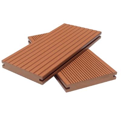 China Wood HDPE Plastic Composite WPC Decking Outdoor Flooring ODM for sale