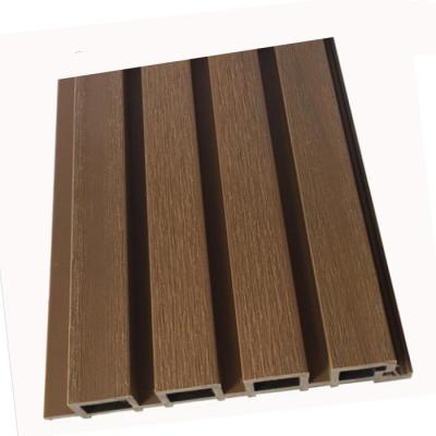 China 26mmx220mm WPC Exterior Wall Cladding Wooden Plastic Composite Wallpanel Soundproof for sale