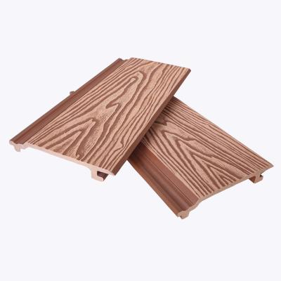 China Hollow Wall Cladding Wood Plastic Composite Wall Panel Wood Boards for sale