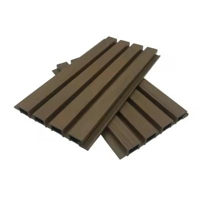 China New Generation Anti Uv Wpc Easy Install Wall Panel Board Decorative Wpc Panel Waterproof House Cladding Panel for sale