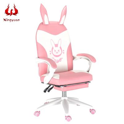 China Adjustable (Height) 2020 New Design Pink Chair Racing Chair Comfortable Office Chair for sale