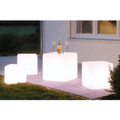 China Small Led Color Change Coffee Table With Light Interior (cb400) for sale