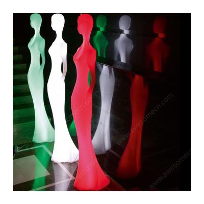 China Young Female Event Rental Plus Size Mannequin Models With Led for sale