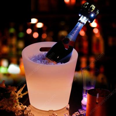 China Viable Battery Operated Waterproof Nightclub Bottle Bucket / Liquor Bucket for sale