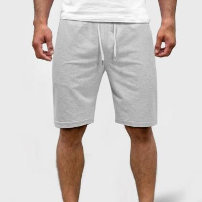 China Anti-wrinkle apparel factory custom panel shorts drawstring waist mens shortst pants solid color mens shorts for sale