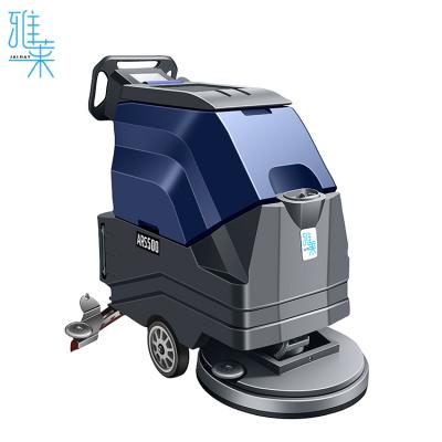 China 2023 Hot Selling Hotels Floor Scrubber Marble Walk Behind Scrubber Machine Floor Cleaning Scrubber with CE for sale