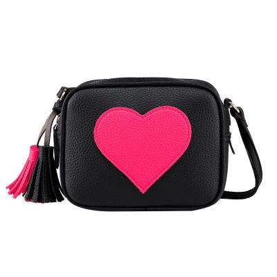 China Hot Selling Water Resistant Girls Cross - Body Purse Kids Cross - Body Shoulder Bags Women PU Leather Small Girl Handbags Customize for sale