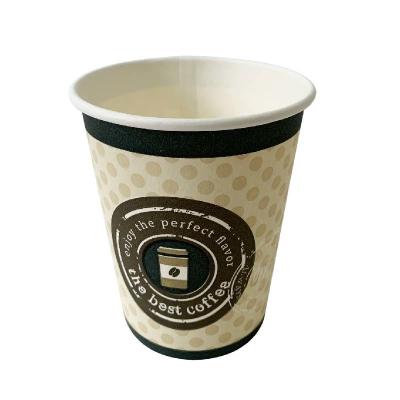 China Water Based Biodegradable Paper Coffee Cups Aqueous Paper 16 Oz  Coffee Cups for sale