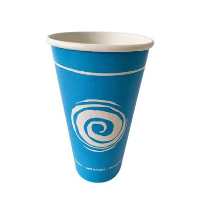 Chine Couche de papier à base d'eau 16 oz boisson froide recyclable à vendre