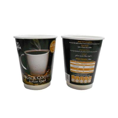 China PE-coating composteerbare dubbele wandbekers aanpasbaar 12 oz voor café winkel Te koop