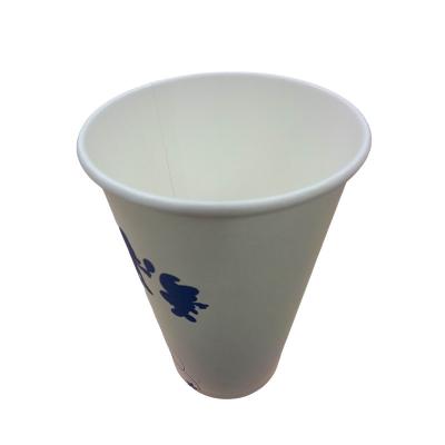 Chine Accueil Compostage 12 oz tasses froides en papier tasse de papier à boire personnalisée froide à vendre