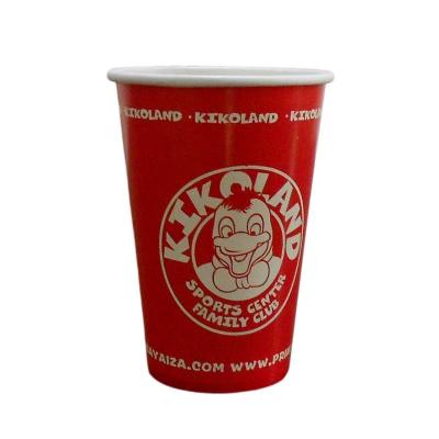 China Cold Beverage 16 Oz Paper Cup Biodegradable Water Based Paper Cold Cup for sale