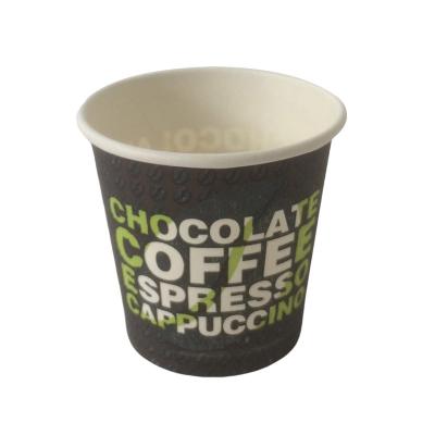 China 4 Oz Water Based Paper Cup Home Compostable Small Coffee Paper Cups for sale