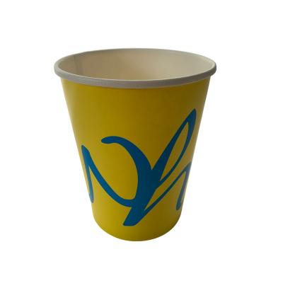 China Takeaway Disposable Paper Ice Cream Pots Customized Plastic Free Waterbased 7 Oz for sale