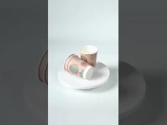 Customized 8 Oz Hot Cups Leak Proof Food Grade Aqueous Coated Recyclable Coffee Paper Cups