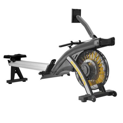 China Fit Universal Commercial Workout Body Gym Skyboard Fitness Wind Resistance Smart Rowing Machine for sale