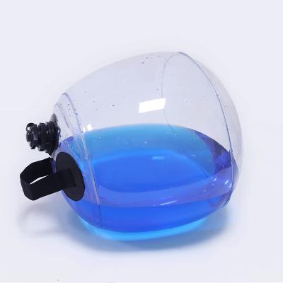 China New Design Universal Adjustable Weight Skyboard 20L Workout Transparent Water Bag for sale