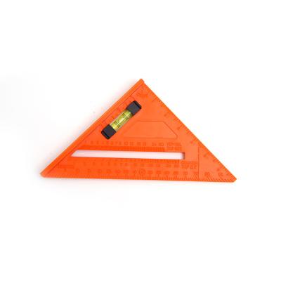 China Hot Selling Multifunctional ABS 7inch 60 Degree Logo Custom Plastic Triangle Protractor for sale