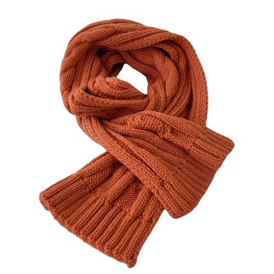 China Plain acrylic scarf good quality acrylic mohair knitted stretch knit wool-acrylic plain scarf acrylic knitted scarf for sale