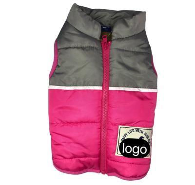 China Viable Rendered In Top Quality China Large Dog Winter Coat Vest Warm And Comfortable Clothes for sale