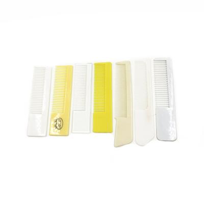 China Beautiful Appearance Hair Salon Beauty Hotel Wooden Hair Comb Plastic Comb With Logo for sale