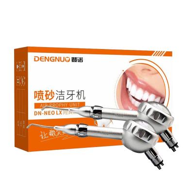 China Wide Fitness Oral Sand Blasting Gun Scaler Powder Polishing Teeth Cleaning Machine for sale