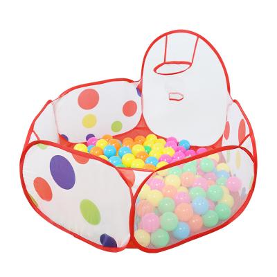 China Baby Ball Pool Ocean Children Baby Playpens Safety Tents with Basketry Kids Play Tent Ocean Ball Pool toy tent for sale