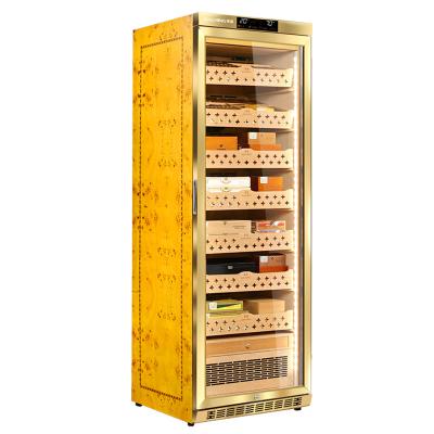 China Hotel For Cooler Gas Removel Cedar Cigar Humidor Box Spanish Raching Retail Cigar Case Ammonia for sale