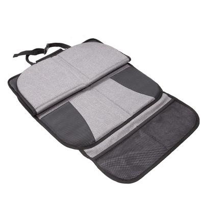 China Business Anti-Slip and Non-Stick Baby Seat Cover Car Baby Seat Protector with Organizer Bag for sale