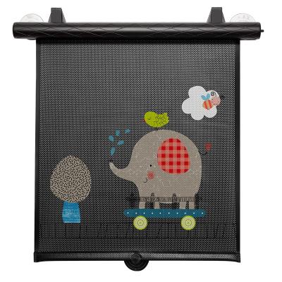 China ABS+PVC Mesh Factory Price Baby Cartoon Car Side Window Shade Mesh Car Window Shade for sale