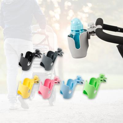 China Secure the Stroller Cup Holder to any bar with the High Quality Clip Stroller Organizer Accessories Stroller Cup Holder for sale