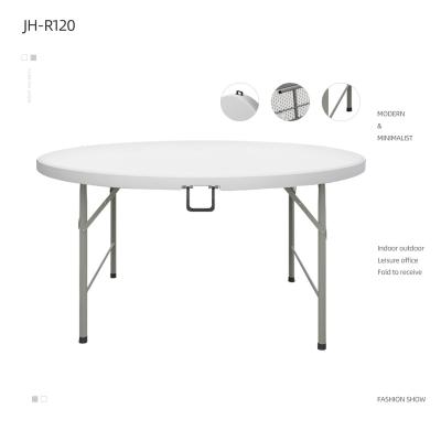 China Modern Round Outdoor Dining Table Outdoor Wine Table With Foldable Round Desk for sale