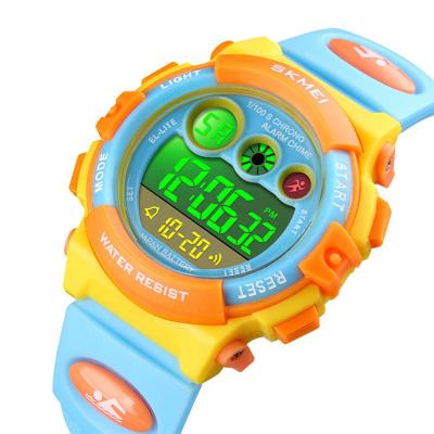 China Multifunction Chronograph Skmei Christmas Gift Waterproof Colorful Pocket Sport Kids Watch for sale