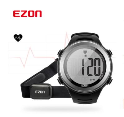 China EZON Chronograph Digital Watch Alarm Sports Watch Strap Waterproof Smart Watch Heart Rate Fitness for sale