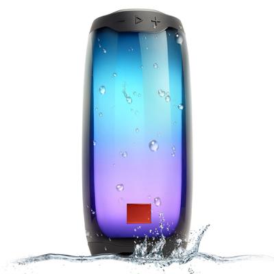 China Wireless Charger for 2022 Latest Mobile Phone 1:1 Wireless Speaker Pulse 4 Subwoofer Hot Bass Wireless RGB Outdoor Waterproof Portable Speaker with TF USB FM AUX. for sale