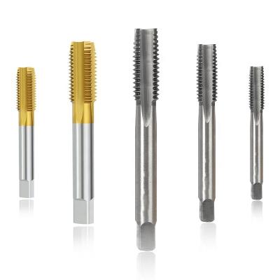 China Tapping Tool OEM factory M3M4M5M6M8M10M12 Thread Machine Tap HSS straight spiral flute Screw Tap for sale