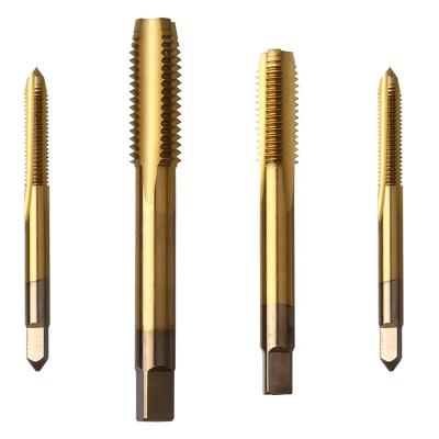 China Solid carbide/Hss Custom Hss Tap HRC70 M1-M20 Spiral Hand Taps Straight Flute Thread Tap For CNC Machining for sale