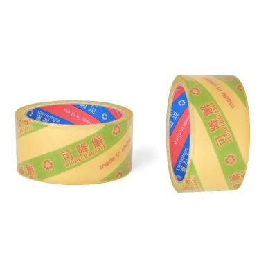 China Factory Made Wholesale Waterproof Biodegradable Tape Roll Degradable Packing Sealing Tape for sale