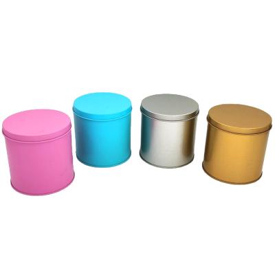 China Empty Travel Sugar Storage Jar Vintage Cylindrical Tea Cans Mini Moisture-Proof Tea Caddy Storage Portable Coffee Cans Eco-friendly Material for sale