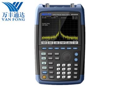 China Van het Spectrumanalyzer 6,5 van HSA830 9KHz ~ 3.6GHz Draagbare de Duimlcd 6000 MAh Batterij Te koop