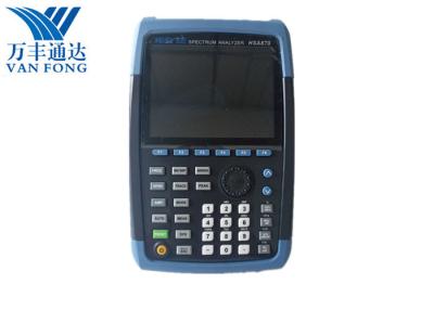 China 6.5'' Display Portable Spectrum Analyser , User Friendly Menu Network Spectrum Analyzer for sale